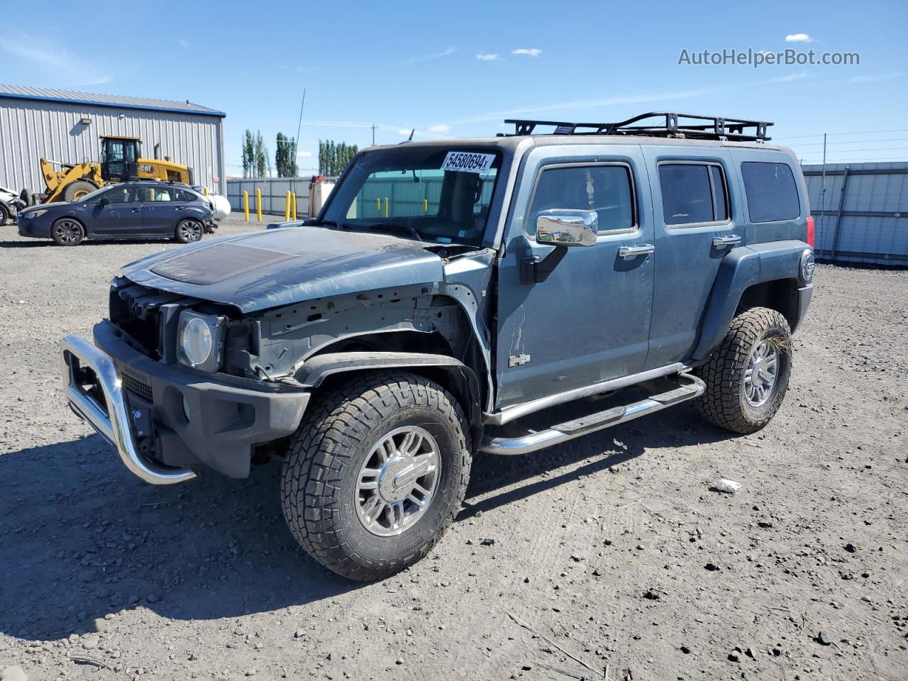 2007 Hummer H3  Teal vin: 5GTDN13E078159928