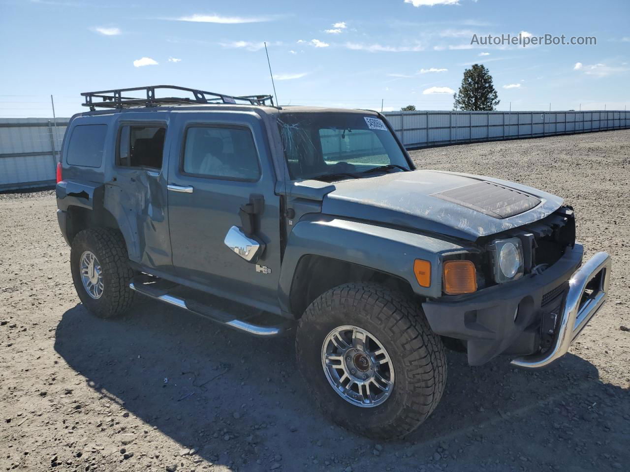 2007 Hummer H3  Teal vin: 5GTDN13E078159928