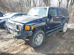 2007 Hummer H3 Suv   Blue vin: 5GTDN13E078188135