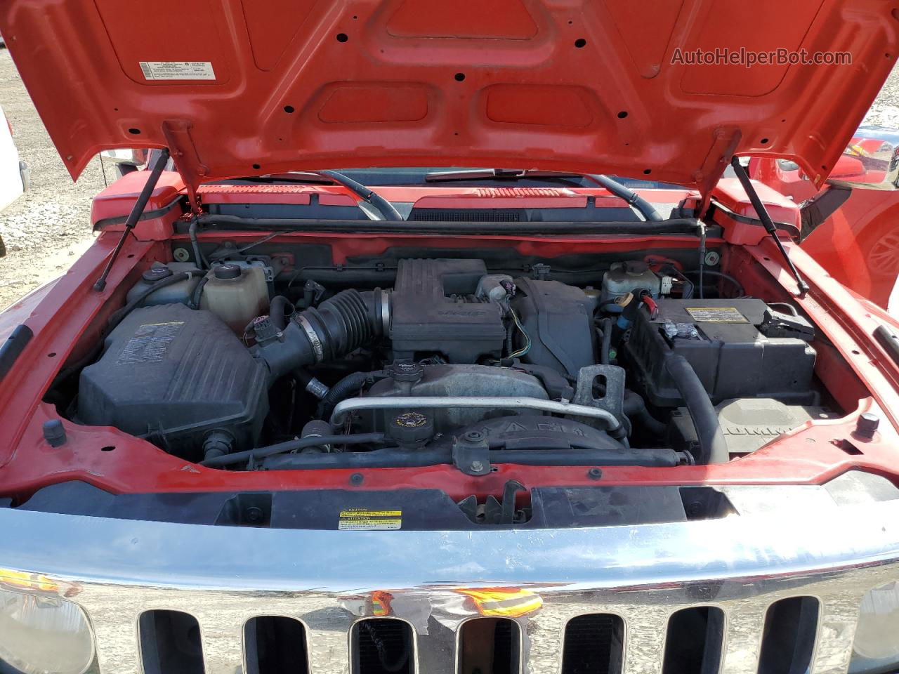 2007 Hummer H3  Red vin: 5GTDN13E078188703