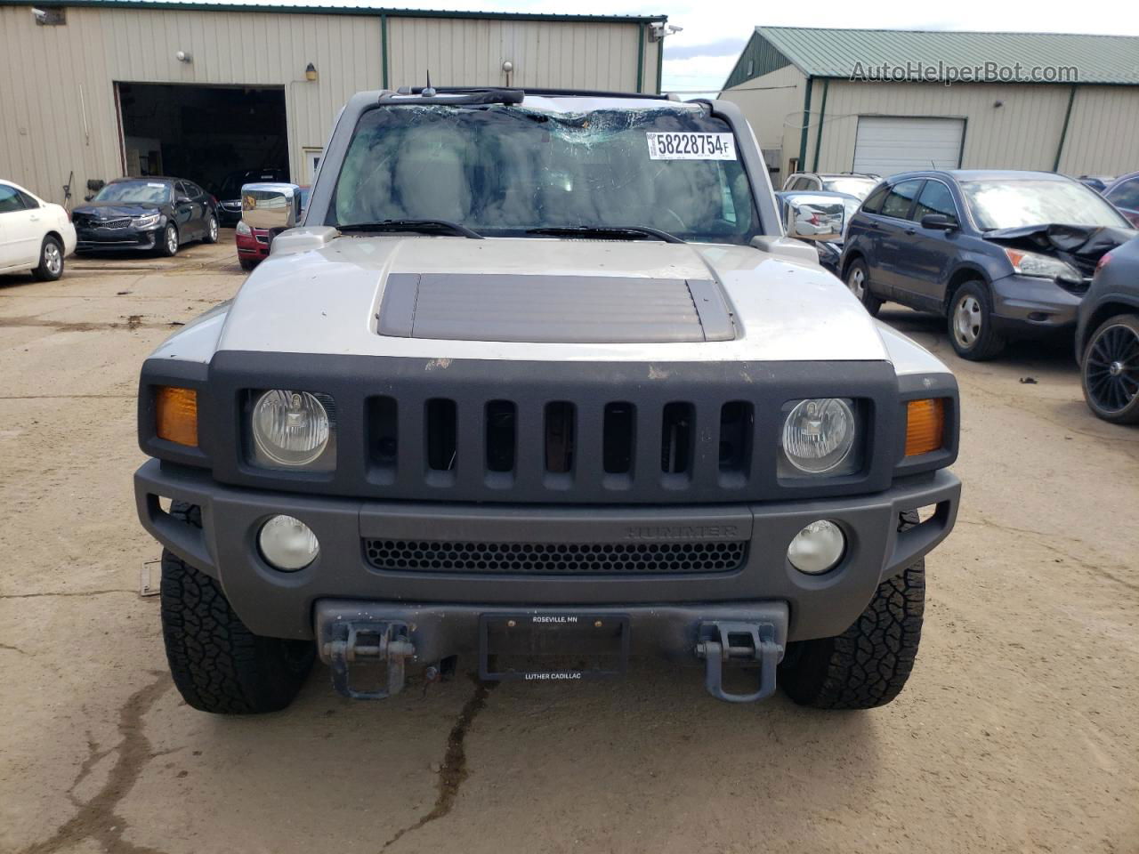 2007 Hummer H3  Tan vin: 5GTDN13E078213261