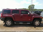 2007 Hummer H3 Suv Maroon vin: 5GTDN13E078241562