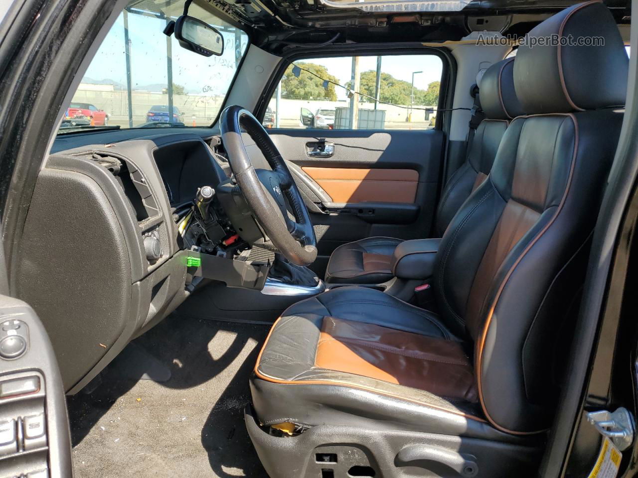 2007 Hummer H3  Black vin: 5GTDN13E078251458