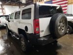 2007 Hummer H3  White vin: 5GTDN13E178136870