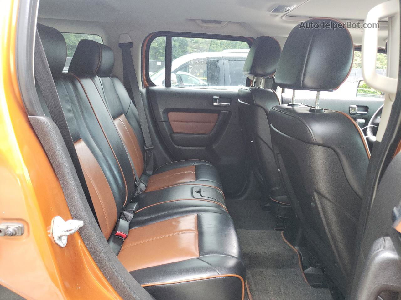 2007 Hummer H3  Orange vin: 5GTDN13E178160294