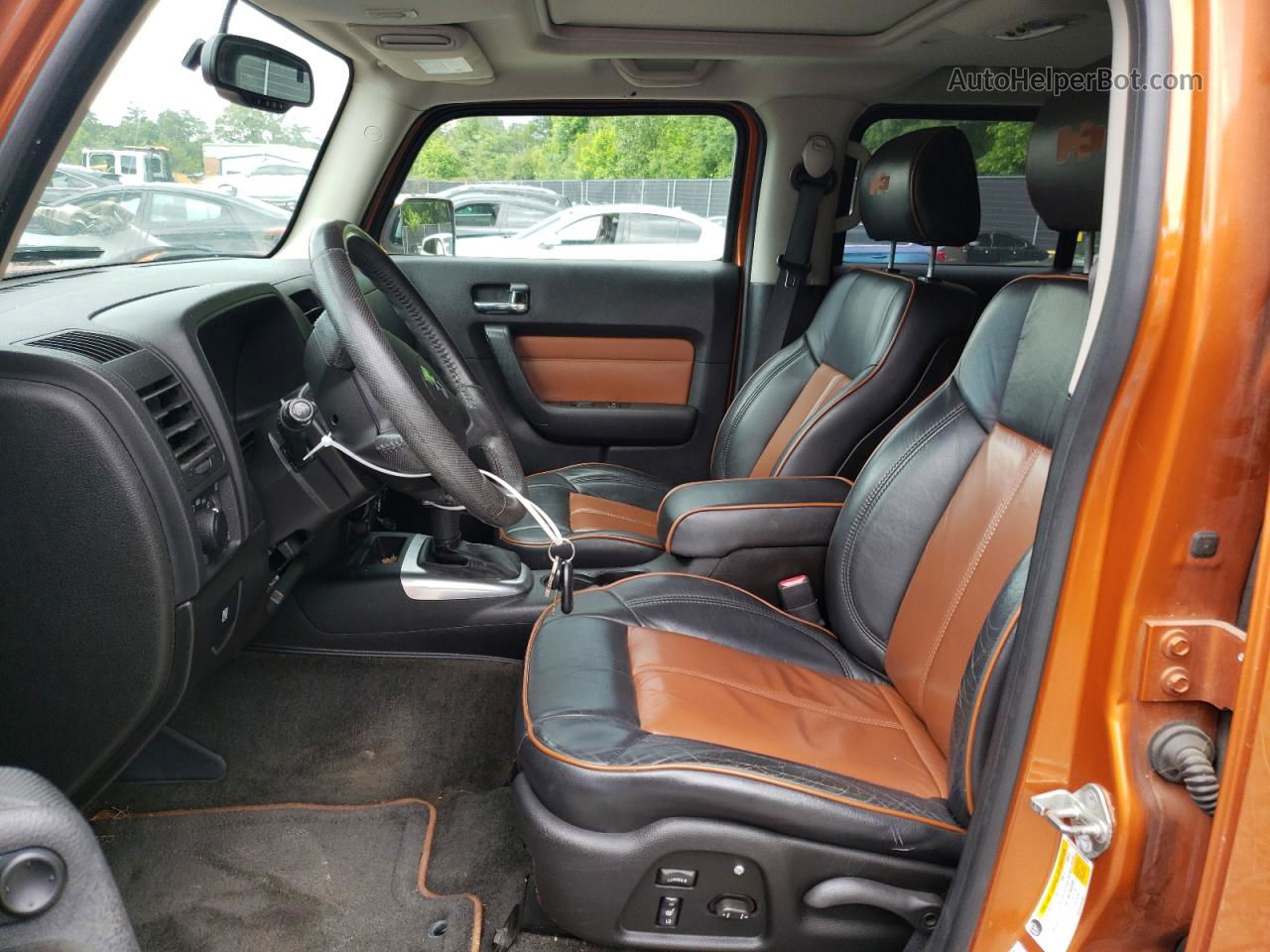 2007 Hummer H3  Orange vin: 5GTDN13E178160294