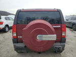 2007 Hummer H3  Burgundy vin: 5GTDN13E178210806