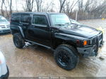 2007 Hummer H3 Suv   Black vin: 5GTDN13E178238976