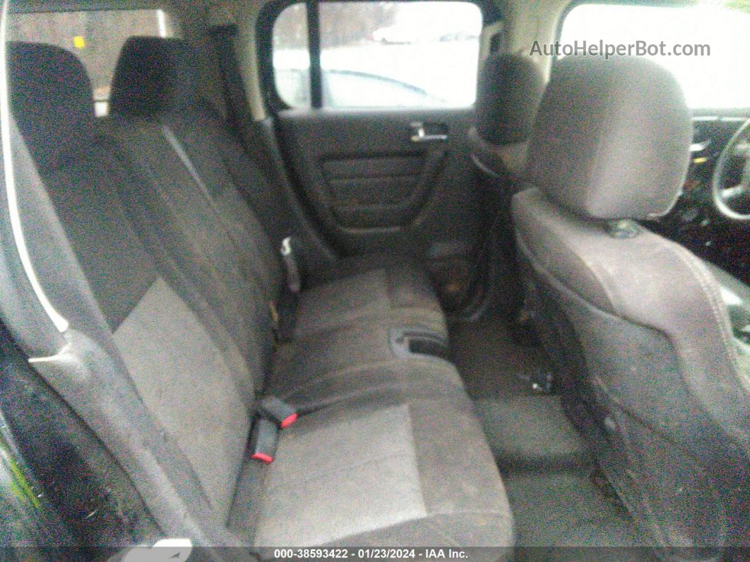 2007 Hummer H3 Suv   Black vin: 5GTDN13E178238976