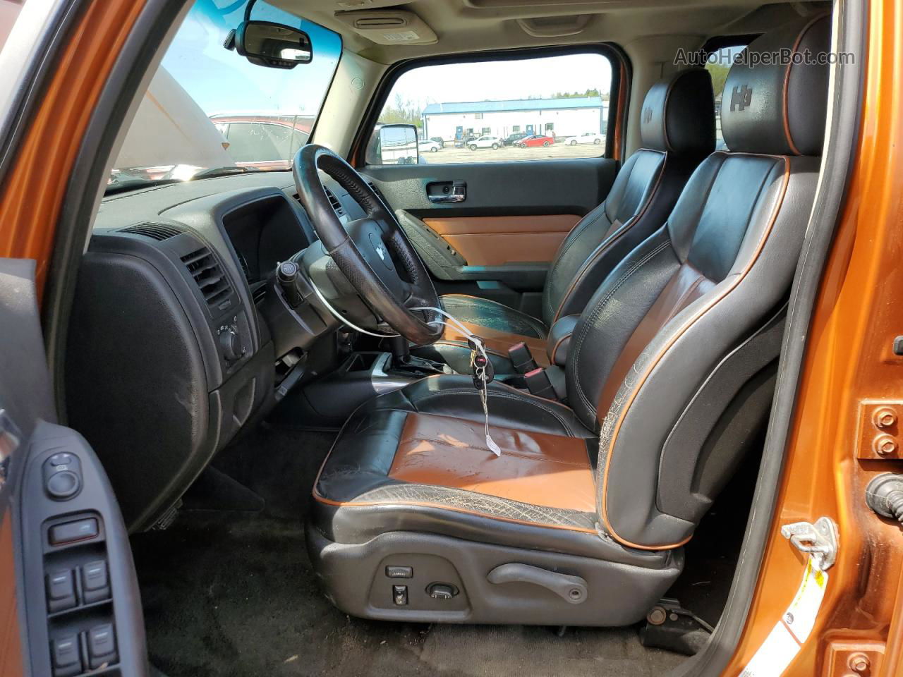 2007 Hummer H3  Orange vin: 5GTDN13E178246625