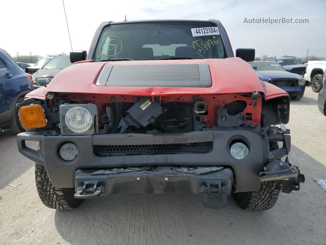 2007 Hummer H3  Красный vin: 5GTDN13E178254028