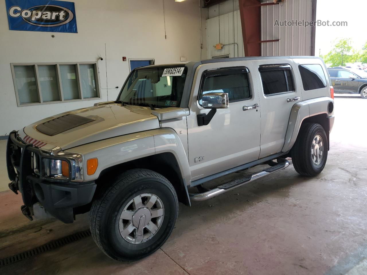 2007 Hummer H3  Tan vin: 5GTDN13E278148641