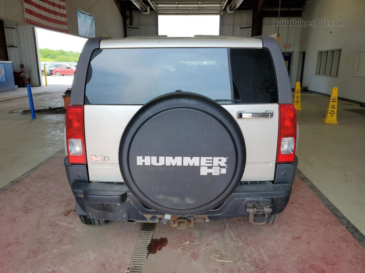 2007 Hummer H3  Tan vin: 5GTDN13E278148641