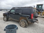 2007 Hummer H3  Black vin: 5GTDN13E278205856