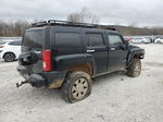 2007 Hummer H3  Black vin: 5GTDN13E278205856