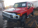 2007 Hummer H3 Suv Red vin: 5GTDN13E278209325