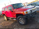 2007 Hummer H3 Suv Red vin: 5GTDN13E278209325