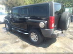 2007 Hummer H3 Suv Black vin: 5GTDN13E278229638