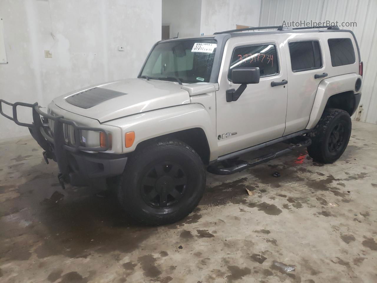 2007 Hummer H3  Tan vin: 5GTDN13E278239733