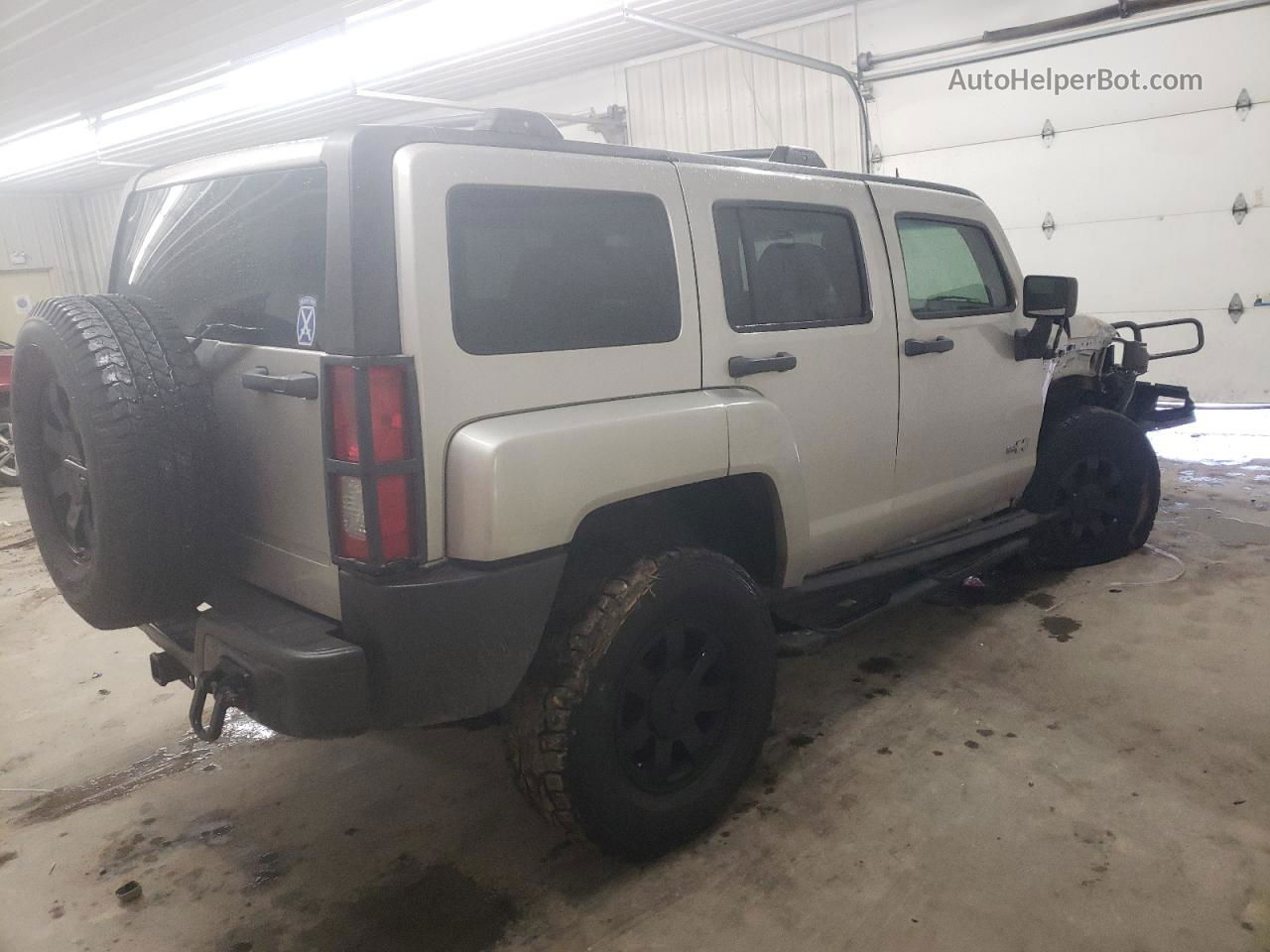 2007 Hummer H3  Tan vin: 5GTDN13E278239733