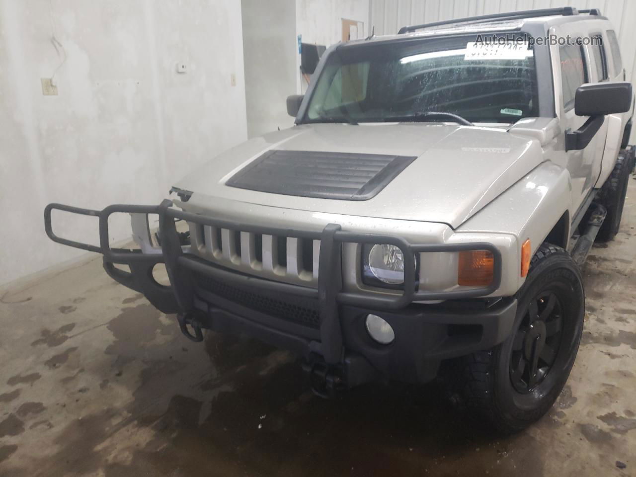 2007 Hummer H3  Tan vin: 5GTDN13E278239733