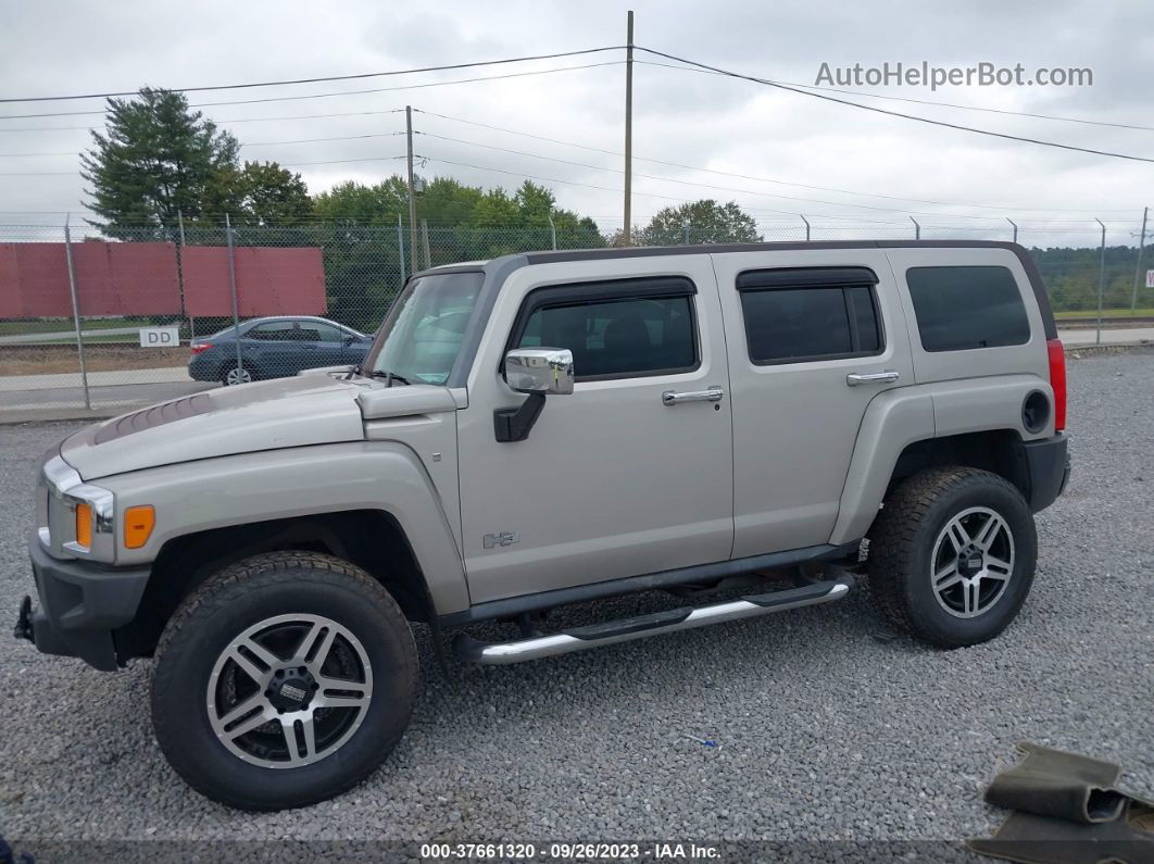 2007 Hummer H3 Suv Оловянный vin: 5GTDN13E378112294