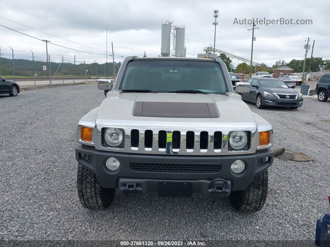 2007 Hummer H3 Suv Оловянный vin: 5GTDN13E378112294