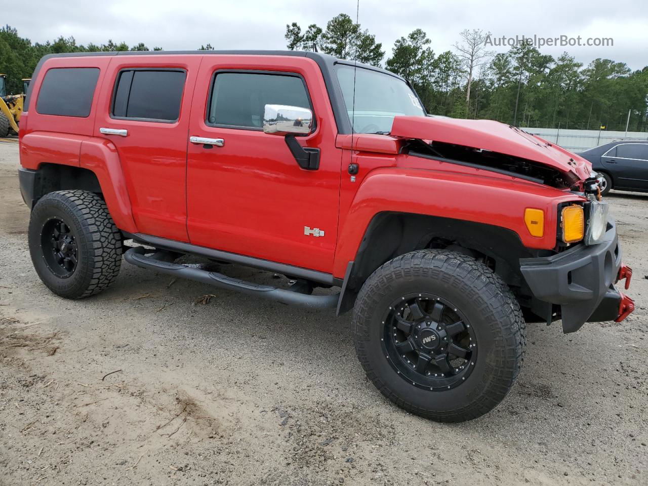 2007 Hummer H3  Red vin: 5GTDN13E378129855