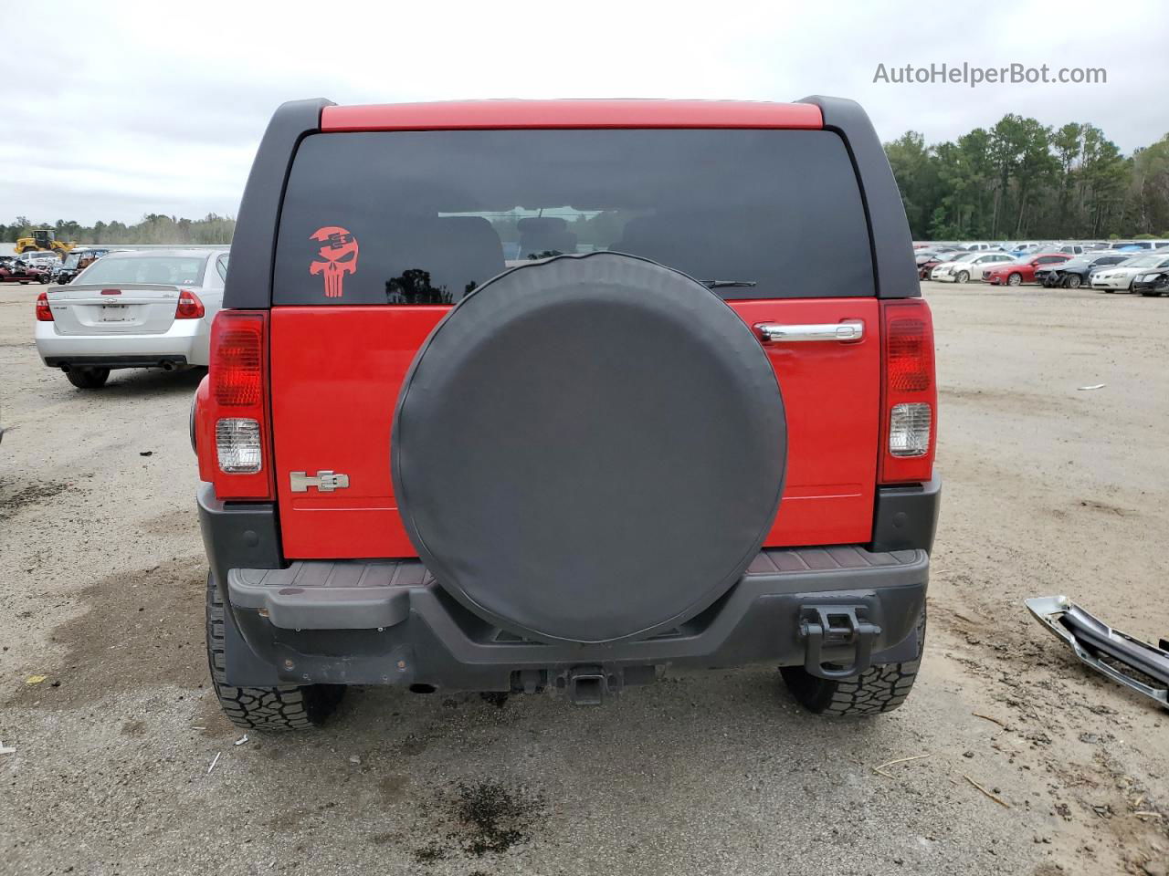 2007 Hummer H3  Red vin: 5GTDN13E378129855