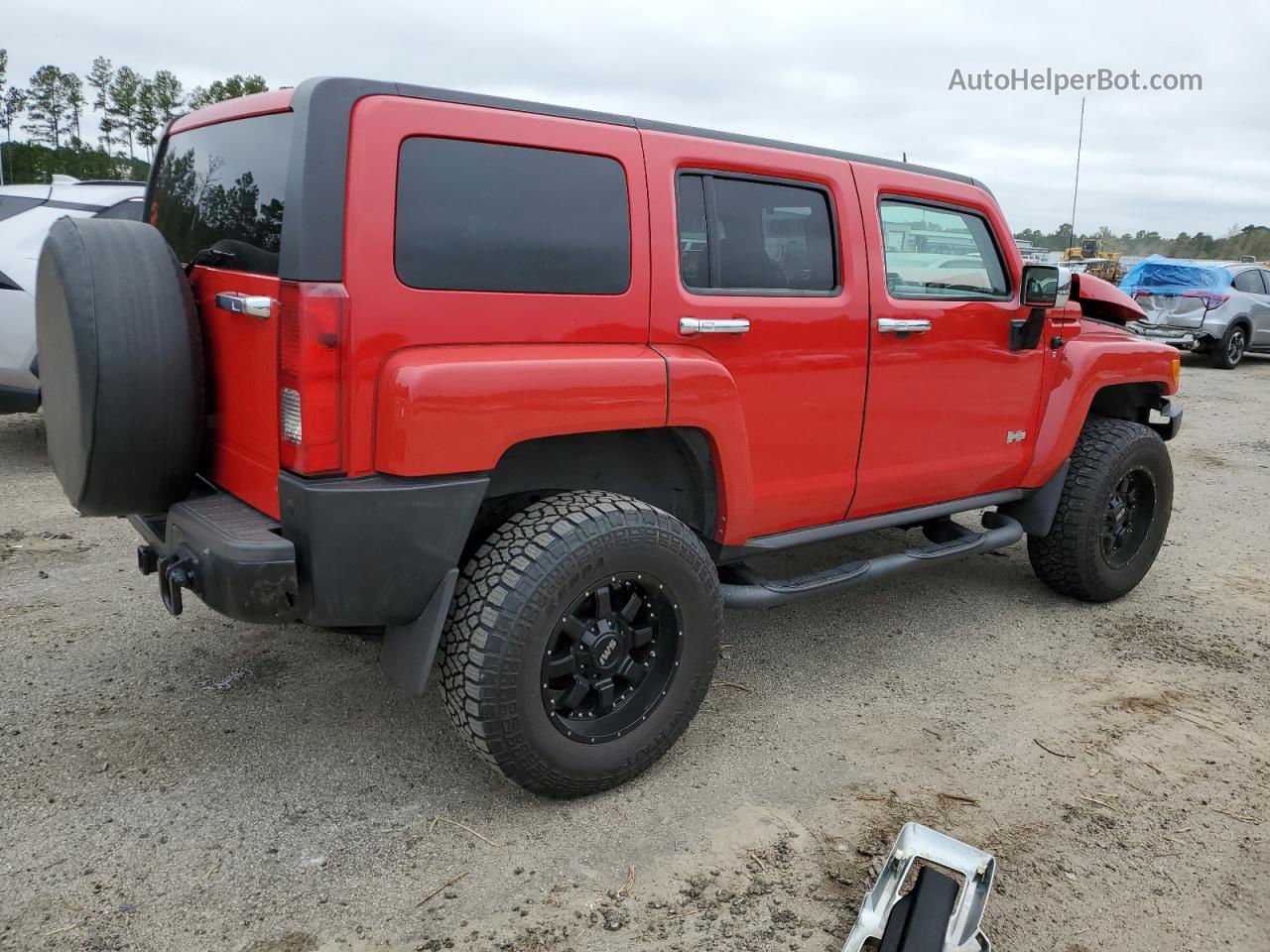 2007 Hummer H3  Red vin: 5GTDN13E378129855