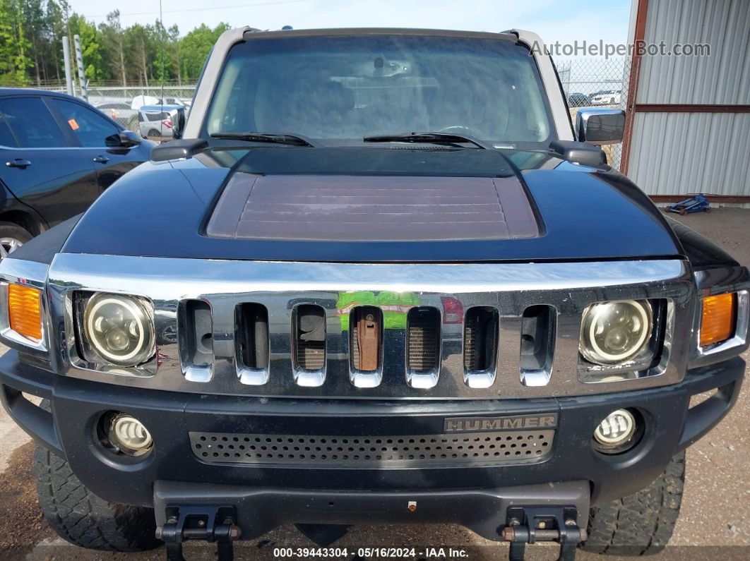 2007 Hummer H3 Suv   Black vin: 5GTDN13E378131024