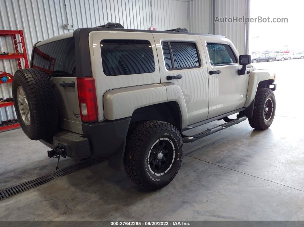 2007 Hummer H3 Suv Желто-коричневый vin: 5GTDN13E378211374