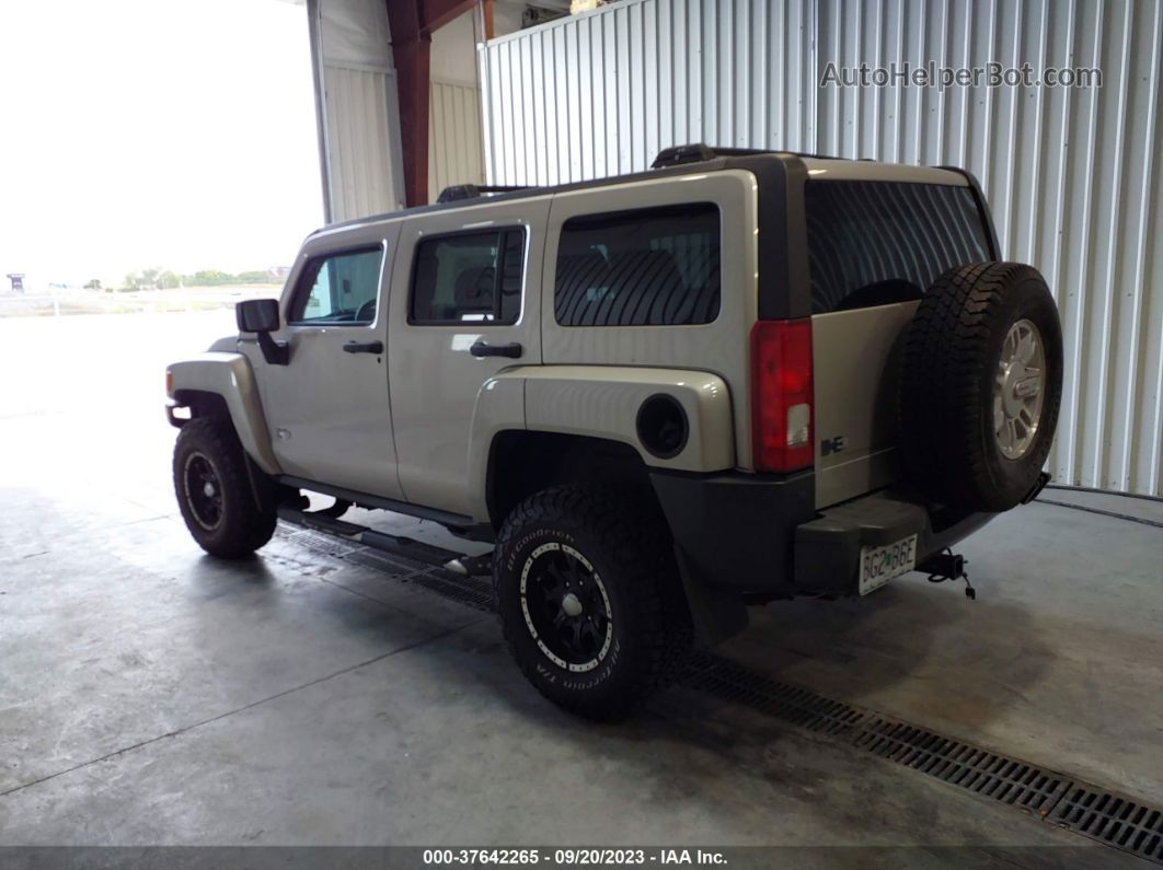 2007 Hummer H3 Suv Желто-коричневый vin: 5GTDN13E378211374