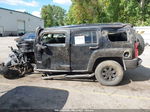 2007 Hummer H3 Suv Black vin: 5GTDN13E378244679