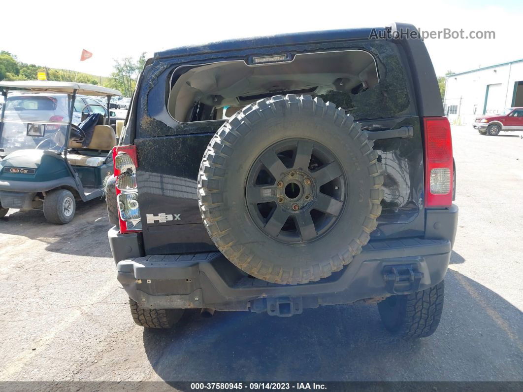 2007 Hummer H3 Suv Черный vin: 5GTDN13E378244679