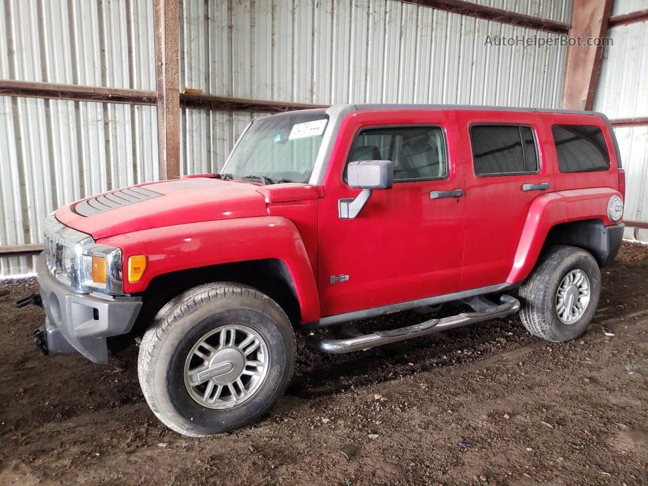 2007 Hummer H3  Red vin: 5GTDN13E478157793