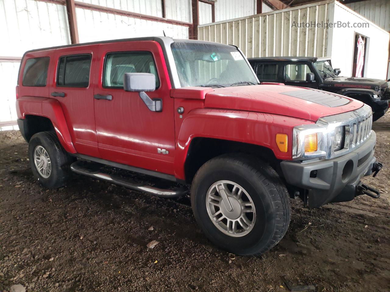 2007 Hummer H3  Red vin: 5GTDN13E478157793