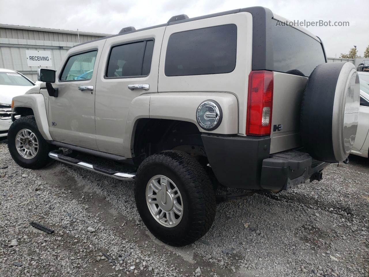 2007 Hummer H3  Silver vin: 5GTDN13E478244142