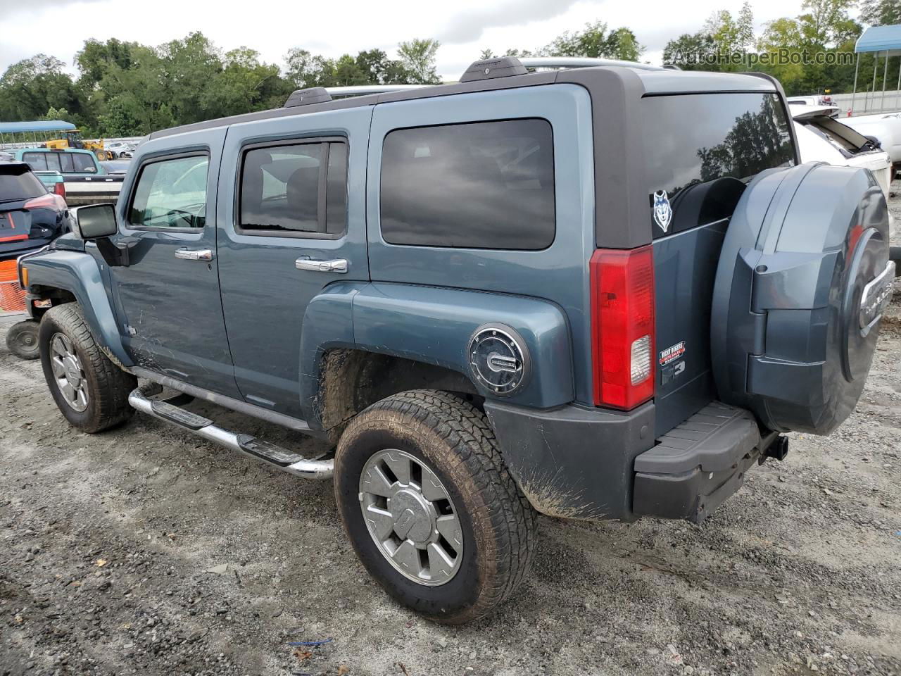 2007 Hummer H3  Teal vin: 5GTDN13E578194691