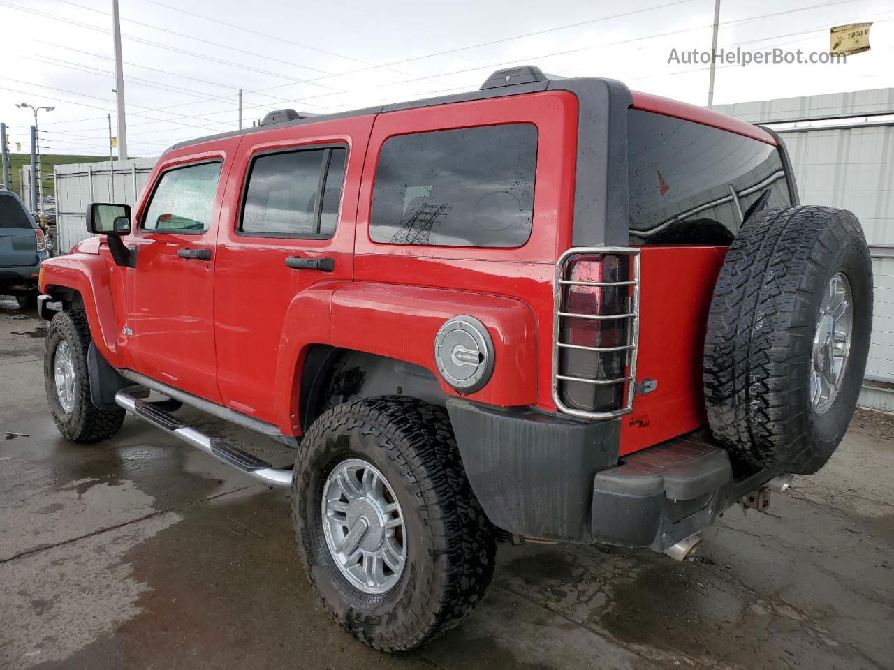 2007 Hummer H3  Red vin: 5GTDN13E578205916