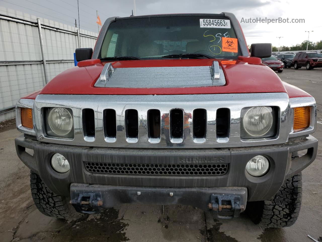 2007 Hummer H3  Red vin: 5GTDN13E578205916