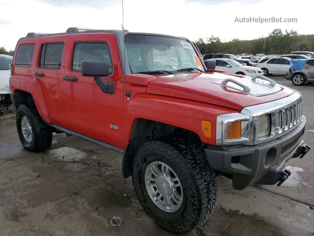 2007 Hummer H3  Red vin: 5GTDN13E578205916