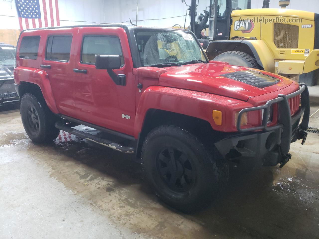 2007 Hummer H3  Красный vin: 5GTDN13E578246871