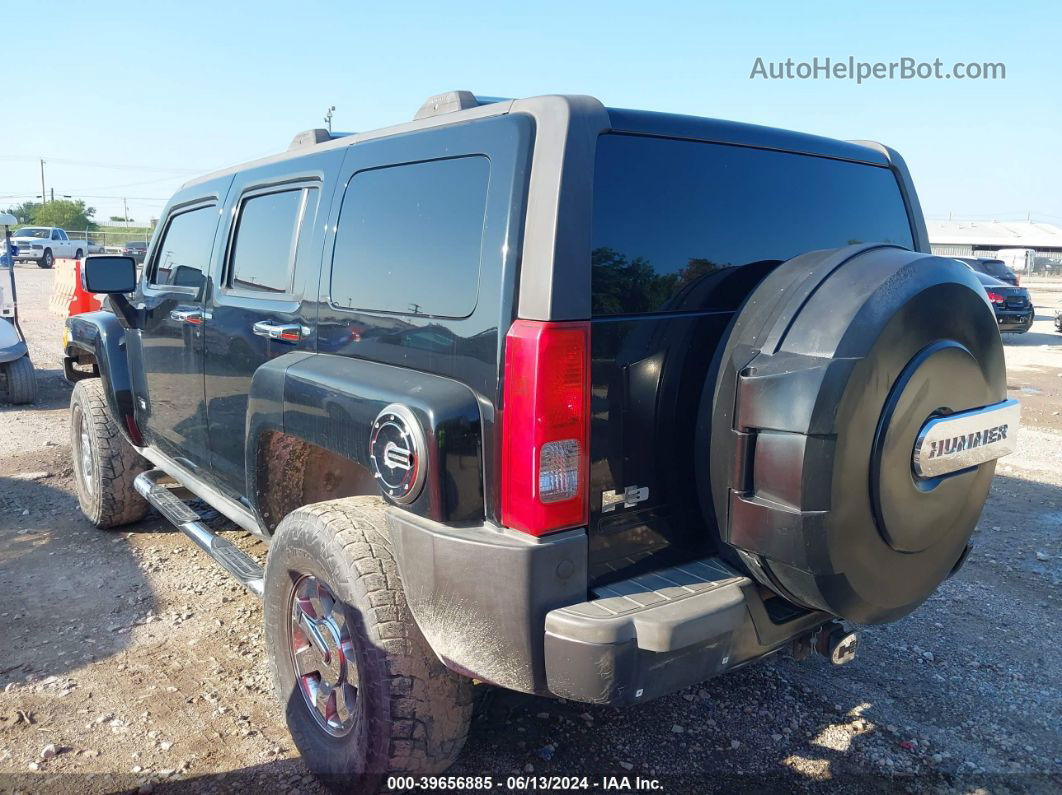 2007 Hummer H3 Suv   Black vin: 5GTDN13E578255327