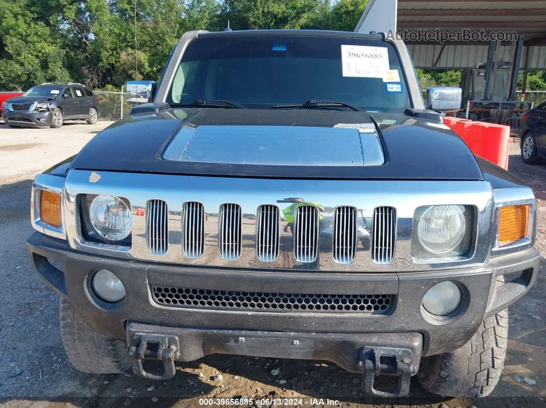 2007 Hummer H3 Suv   Black vin: 5GTDN13E578255327