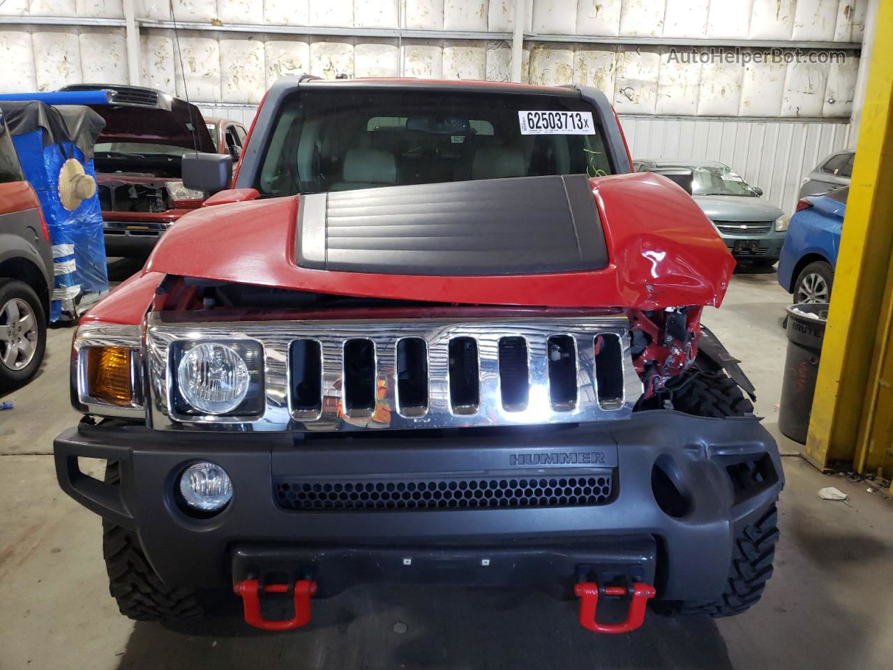 2007 Hummer H3  Red vin: 5GTDN13E678108241