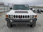 2007 Hummer H3  White vin: 5GTDN13E678140039