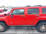 2007 Hummer H3 Suv Red vin: 5GTDN13E678155477