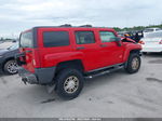 2007 Hummer H3 Suv Red vin: 5GTDN13E678155477