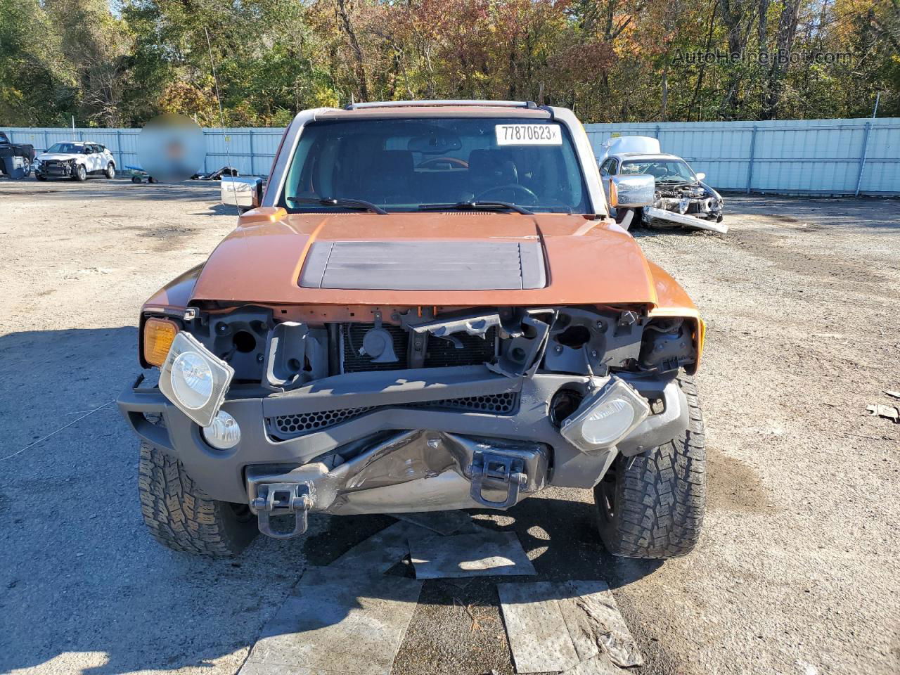 2007 Hummer H3  Orange vin: 5GTDN13E678158248